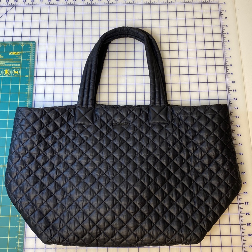 MZ Wallace “Metro” travel tote bag in quilted nylon